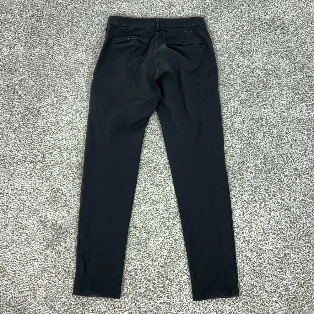 Lululemon‎ Pants Mens 31x32 Black Chino Commission Classic Golf Comfort Work
